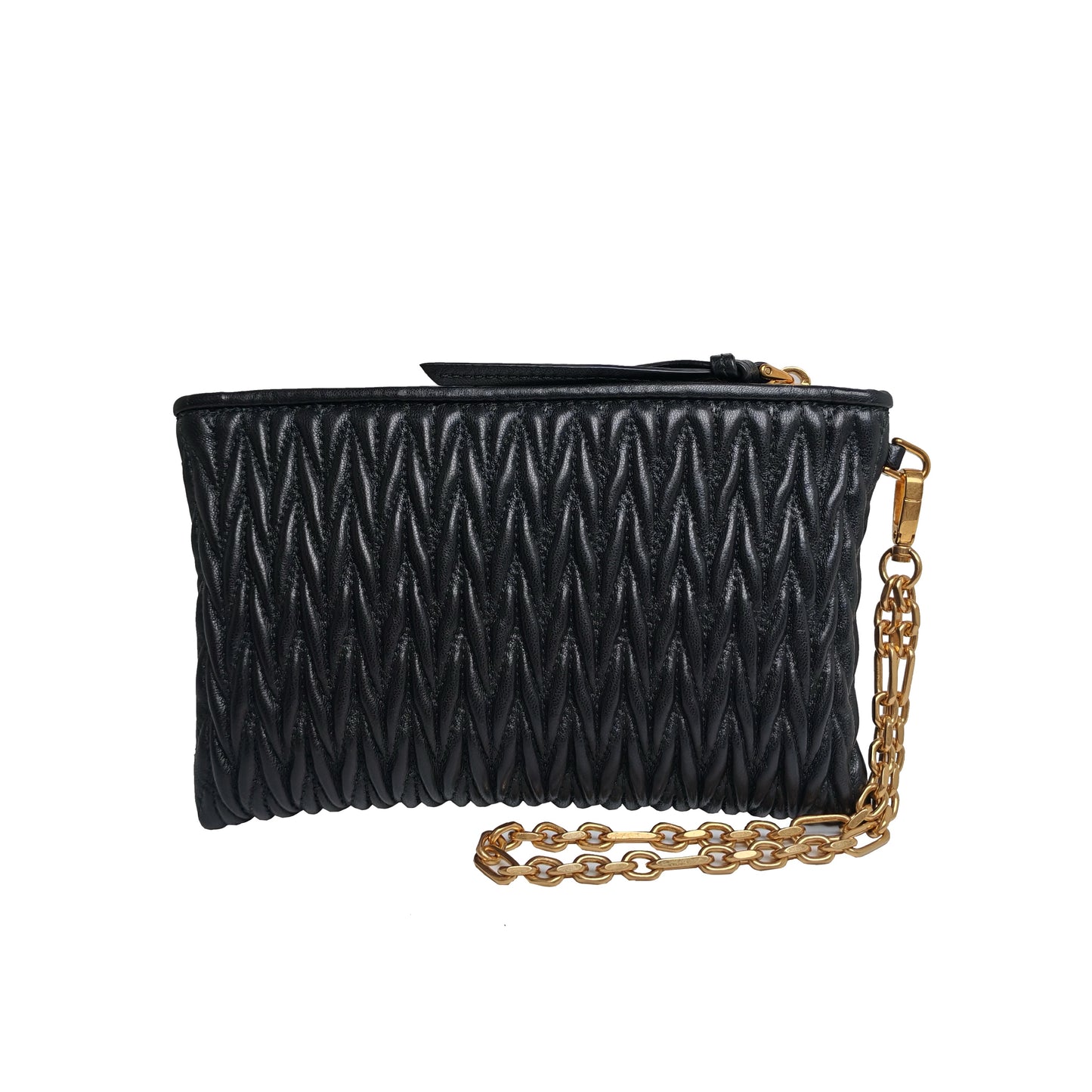MIUMIU Matelasse Nappa Wristlet
