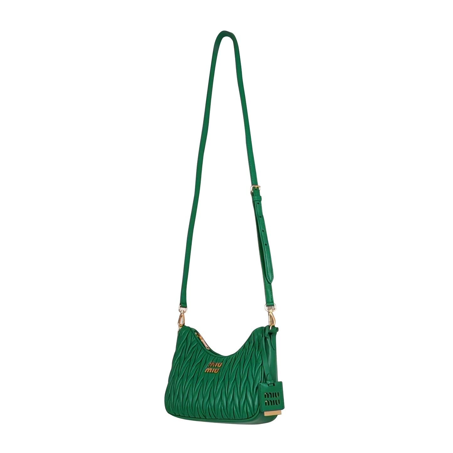 miumiu Matelassé nappa leather shoulder bag