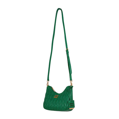 miumiu Matelassé nappa leather shoulder bag