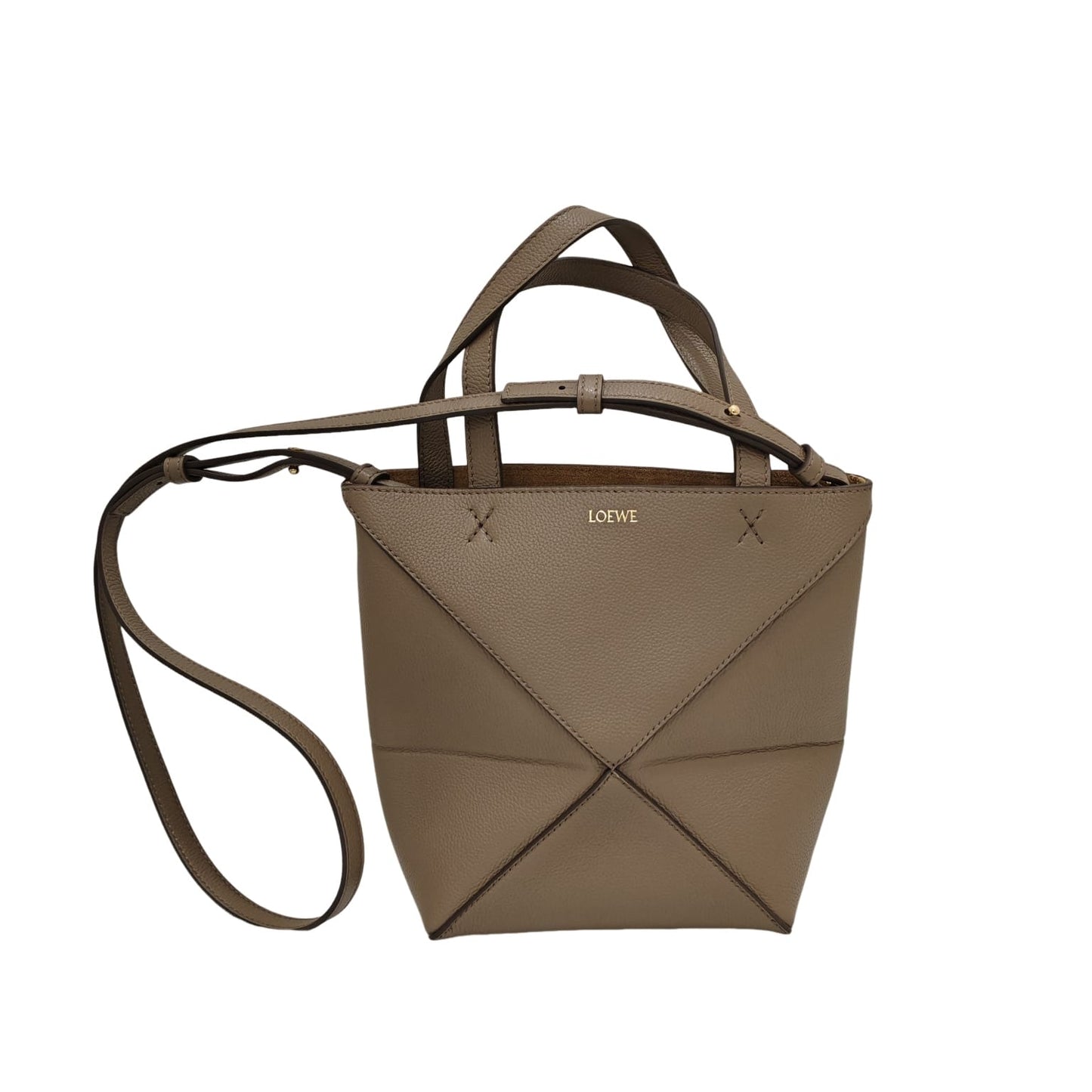 Brand / 品牌： LOEWE Mini Puzzle Fold Tote
