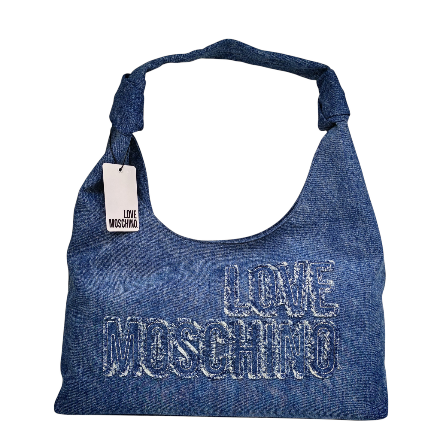 Love Moschino Denim Hobo Bag