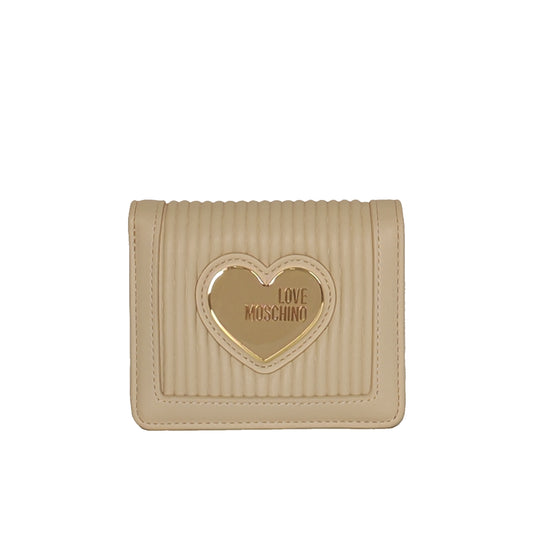 Love Moschino Pleated small wallet