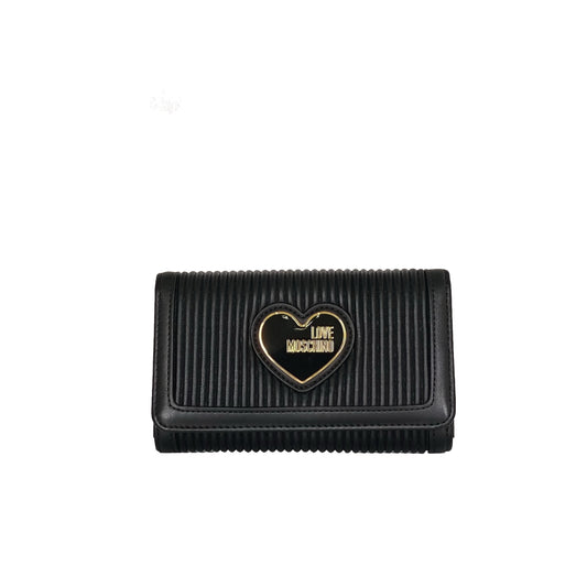 LOVE MOSCHINO PLEATED MD WALLET