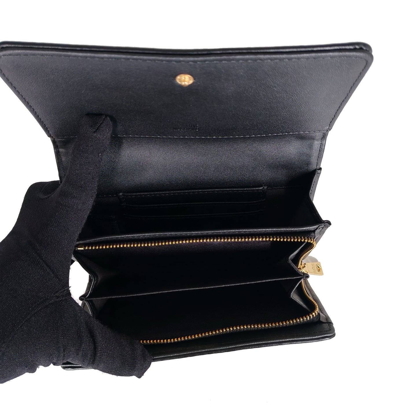 LOVE MOSCHINO PLEATED MD WALLET