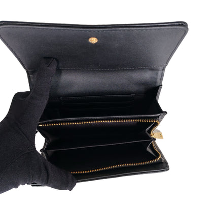 LOVE MOSCHINO PLEATED MD WALLET