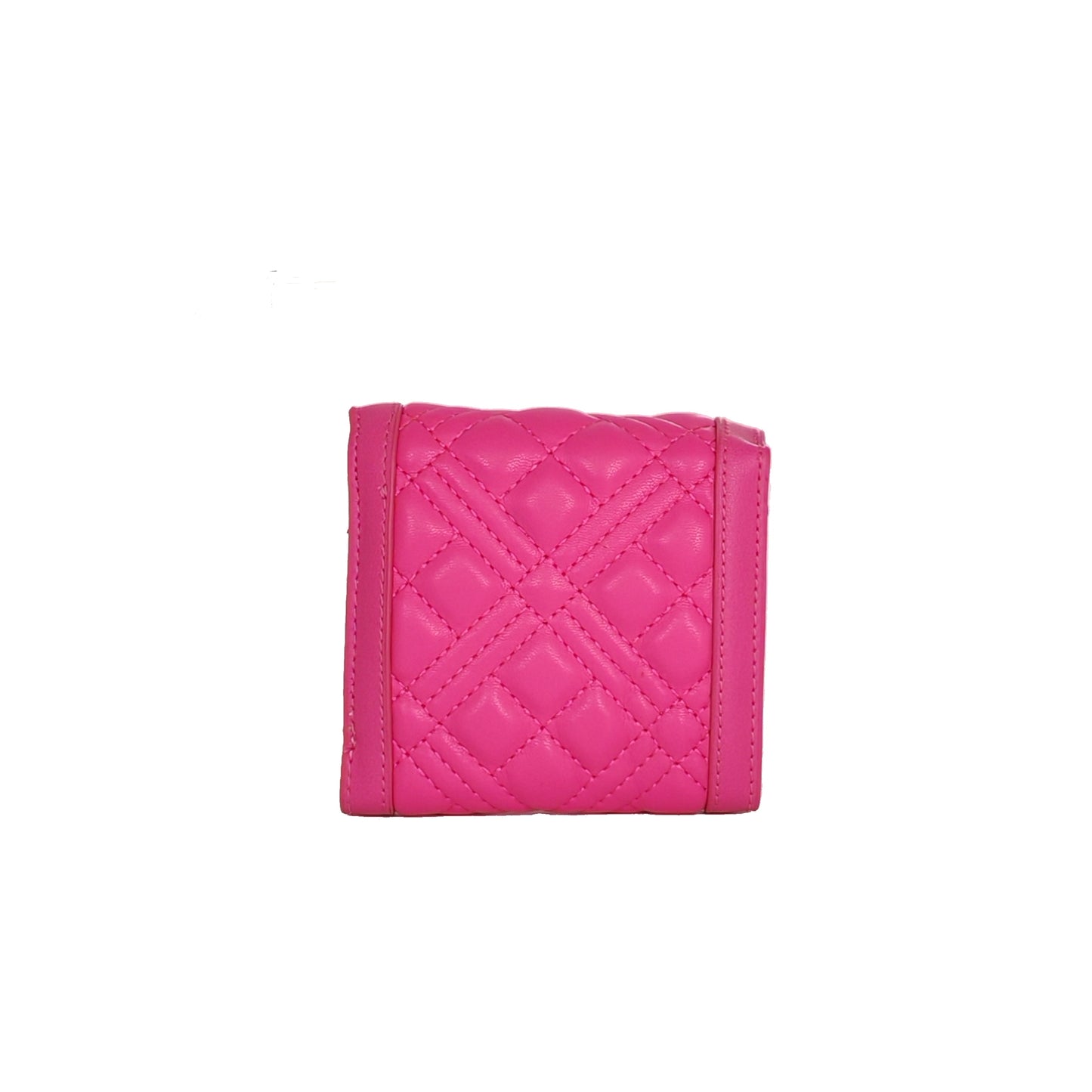 LOVE MOSCHINO QUILTED TRIFOLD WALLET