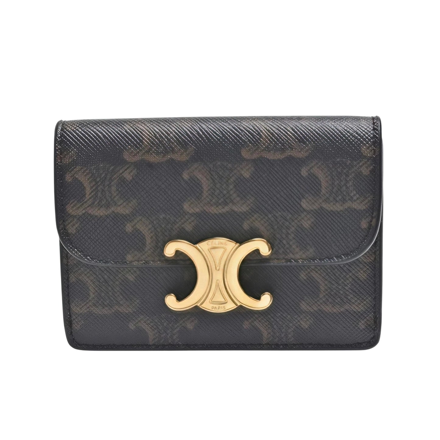 PRE-ORDER CELINE Card Holder with Flap Triomphe