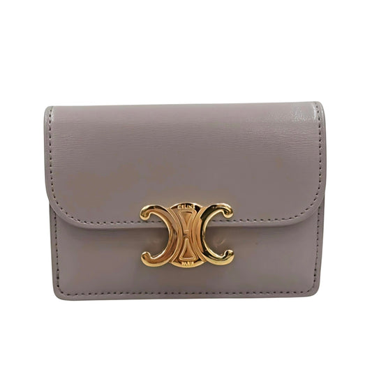 PRE-ORDER CELINE Card Holder with Flap Triomphe
