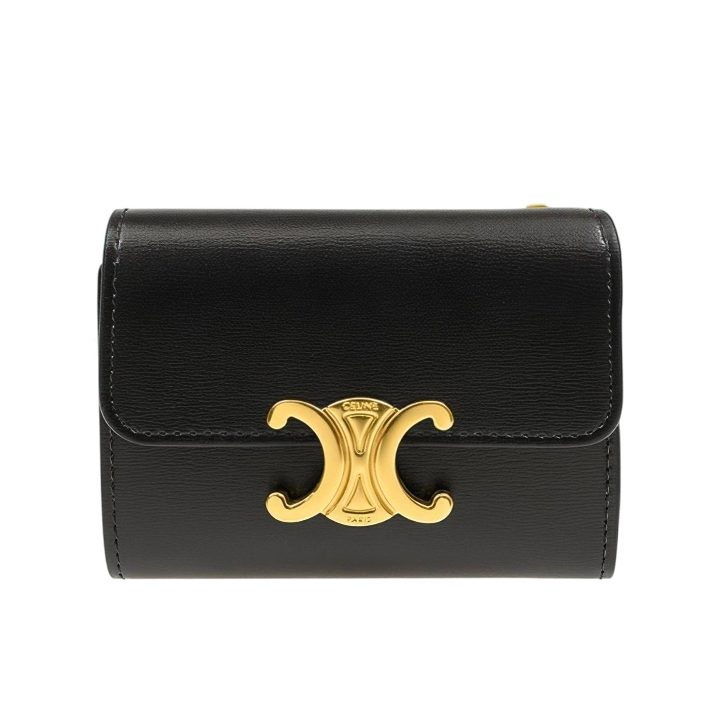 PRE-ORDER CELINE Compact Wallet with Coin Triomphe