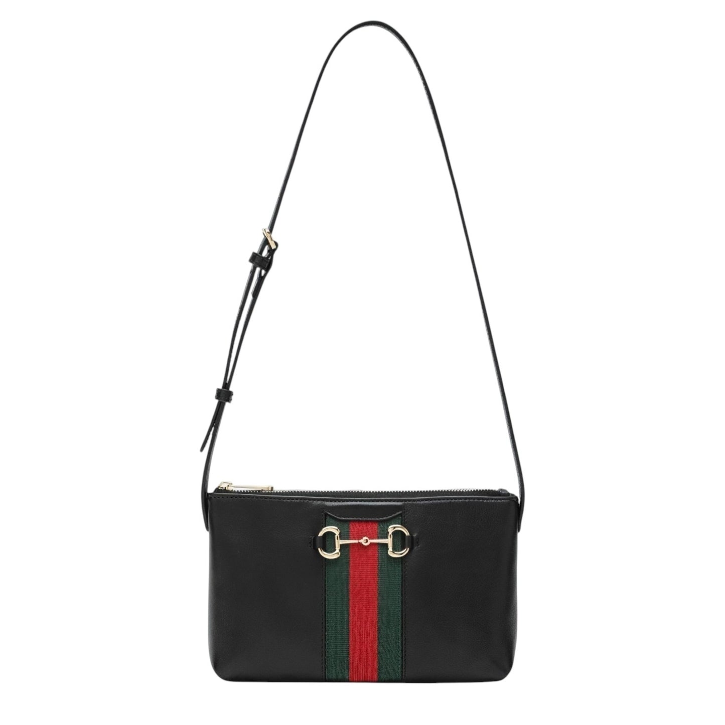 PRE-ORDER GUCCI Horsebit Web Small Shoulder Bag