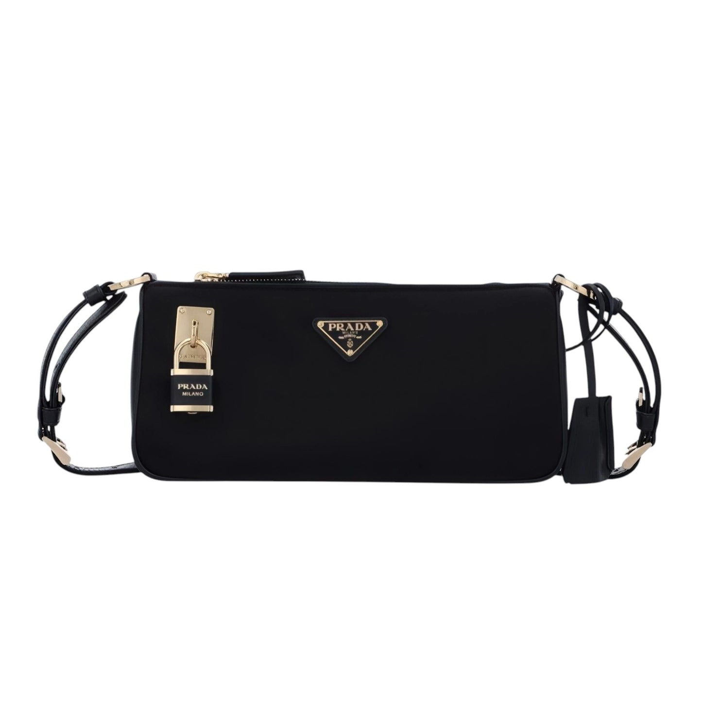 PRE-ORDER PRADA Small Re-Nylon and Leather Shoulder Bag