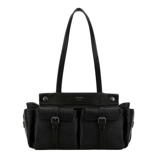 PRE-ORDER PRADA Route Medium Leather Tote Bag