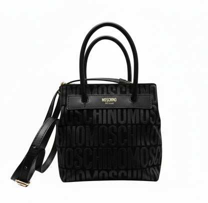 MOSCHINO COUTURE All over logo mini Tote
