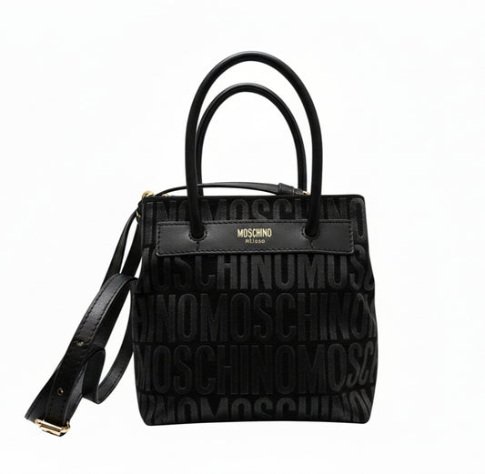 MOSCHINO COUTURE All over logo mini Tote
