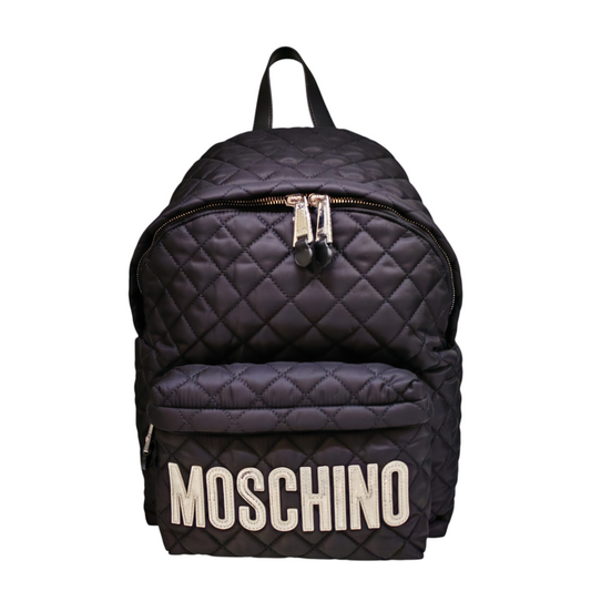 MOSCHINO COUTURE Quited Backpack with Logo