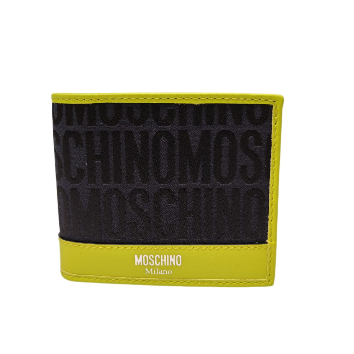 MOSCHINO COUTURE Logo Jacquard Bi-fold Wallet