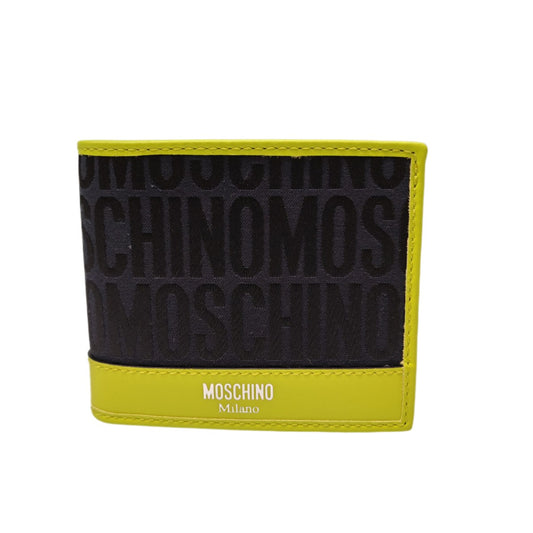 MOSCHINO COUTURE Logo Jacquard Bi-fold Wallet