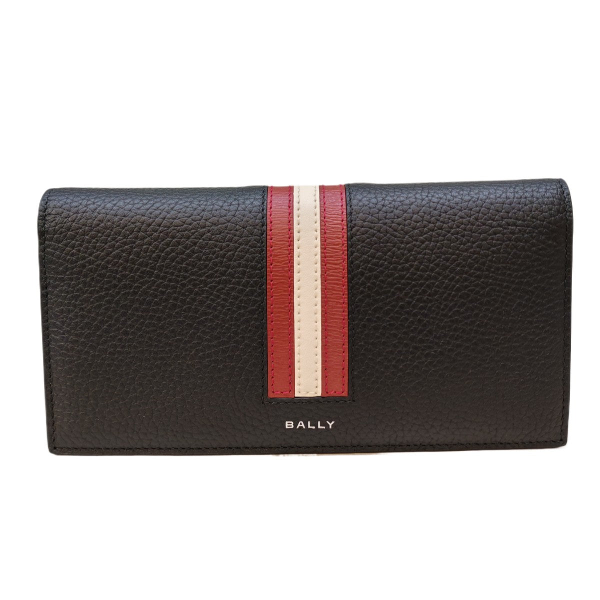 BALLY Ribbon Continental Leather Wallet