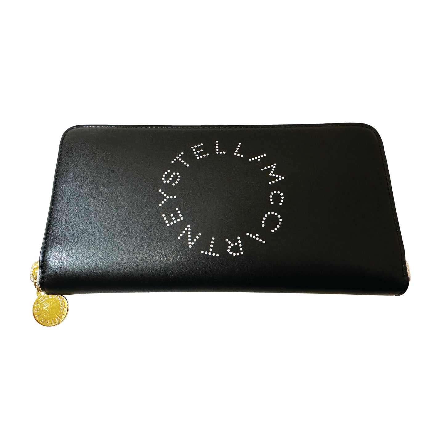 Stella McCartney Logo Zip around wallet