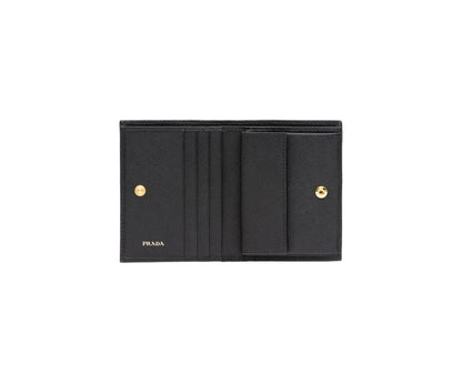 PRADA Small Saffiano Leather Wallet