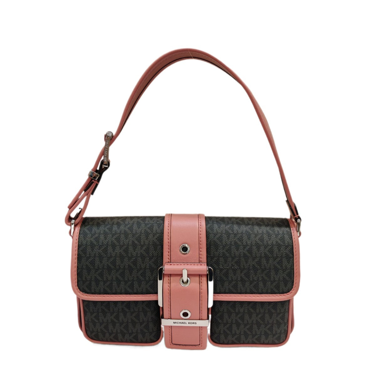 Michael Kors Cobly Signature  Logo MD Shoulder  Bag