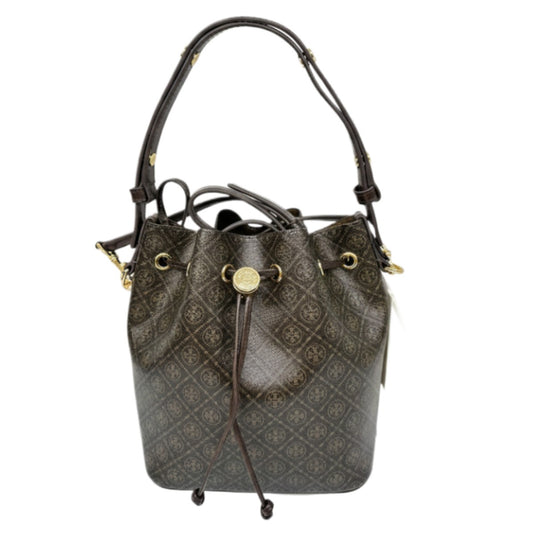 Tory Burch T-Monogram Coated canvas Bucket