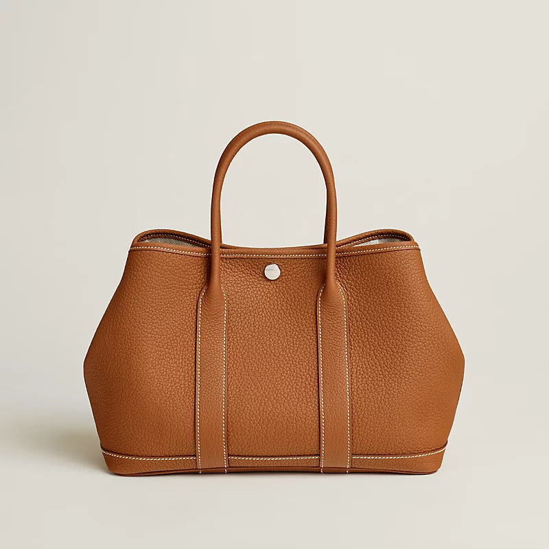 Hermès  Gardan Party 30 Leather Bag